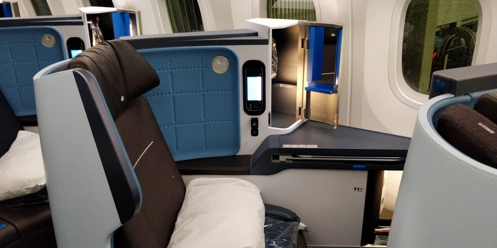 Review KLM Business Class Boeing Reisetopia Flug Test