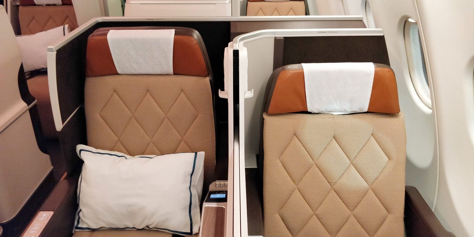 Erste Eindr Cke Der Oman Air Business Class Im Airbus A