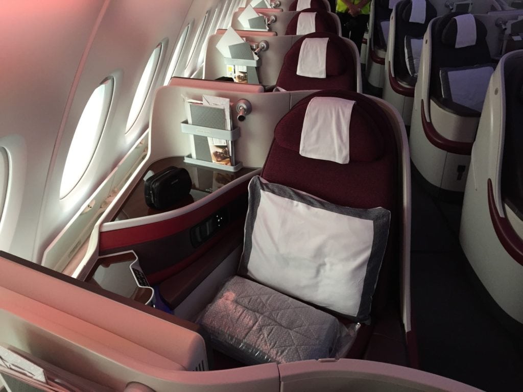 Qatar Airways A380 Business – 1