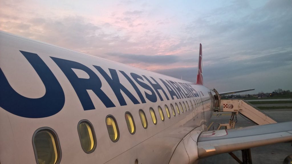 Turkish Airlines flugzeug