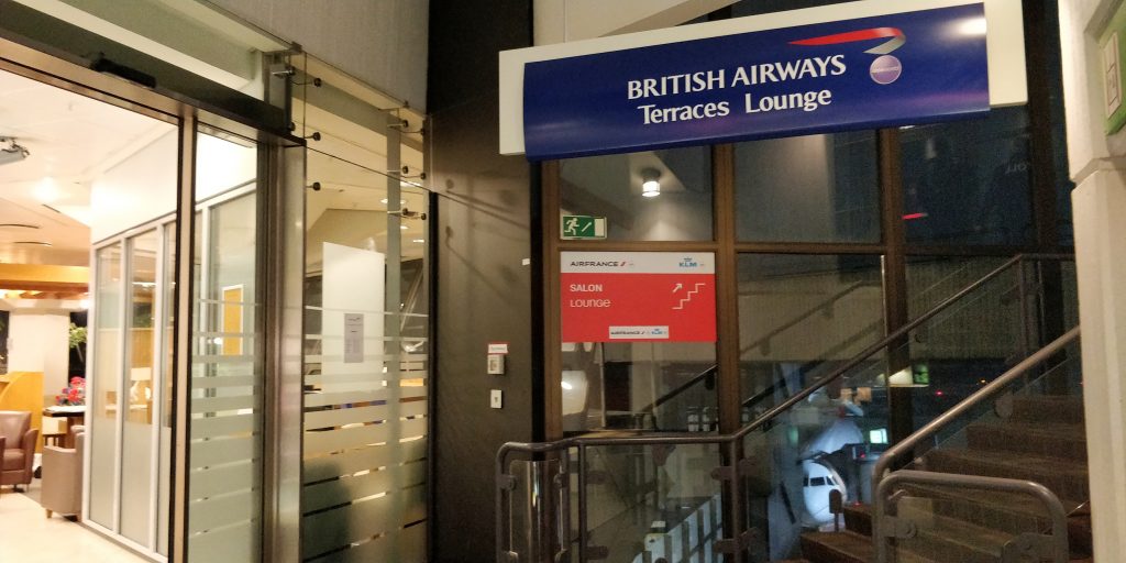 British Airways Lounge Berlin Eingang