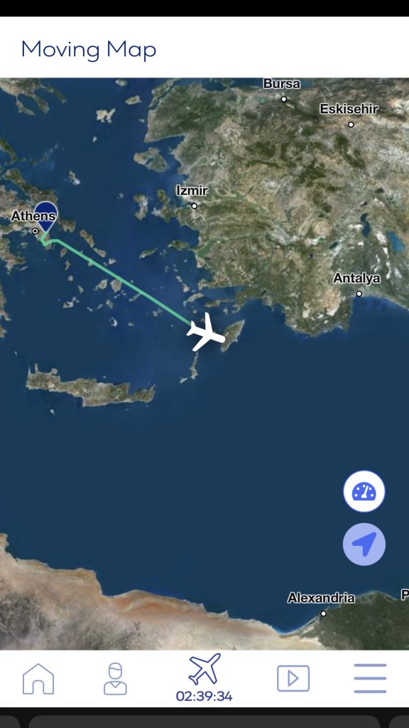 Aegan Airbus A321neo Entertainment