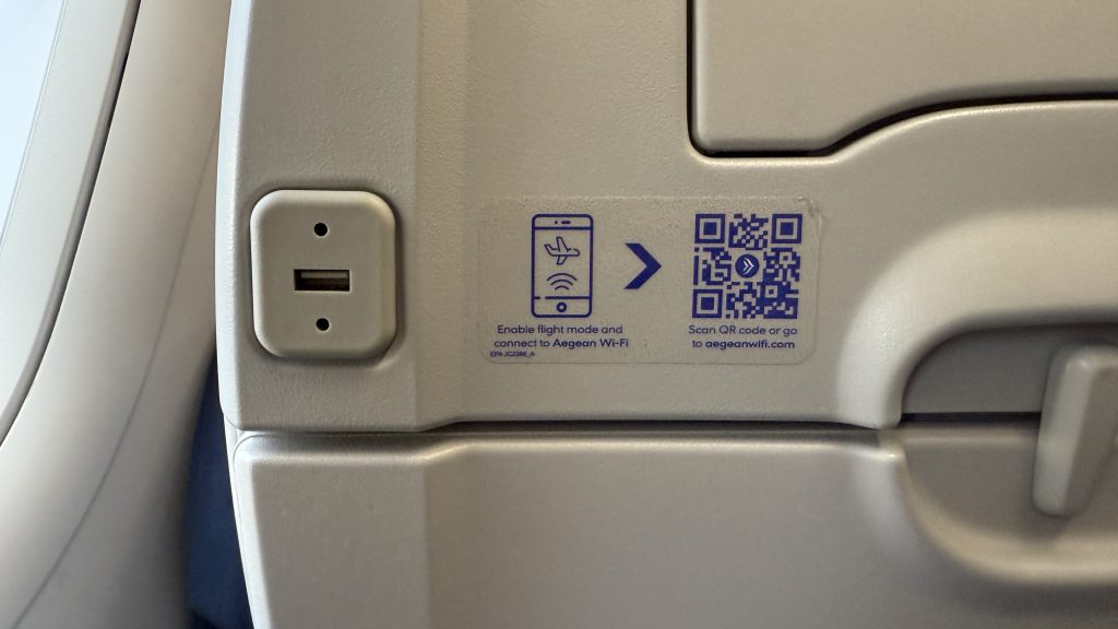 Aegean Airbus A321neo WLAN