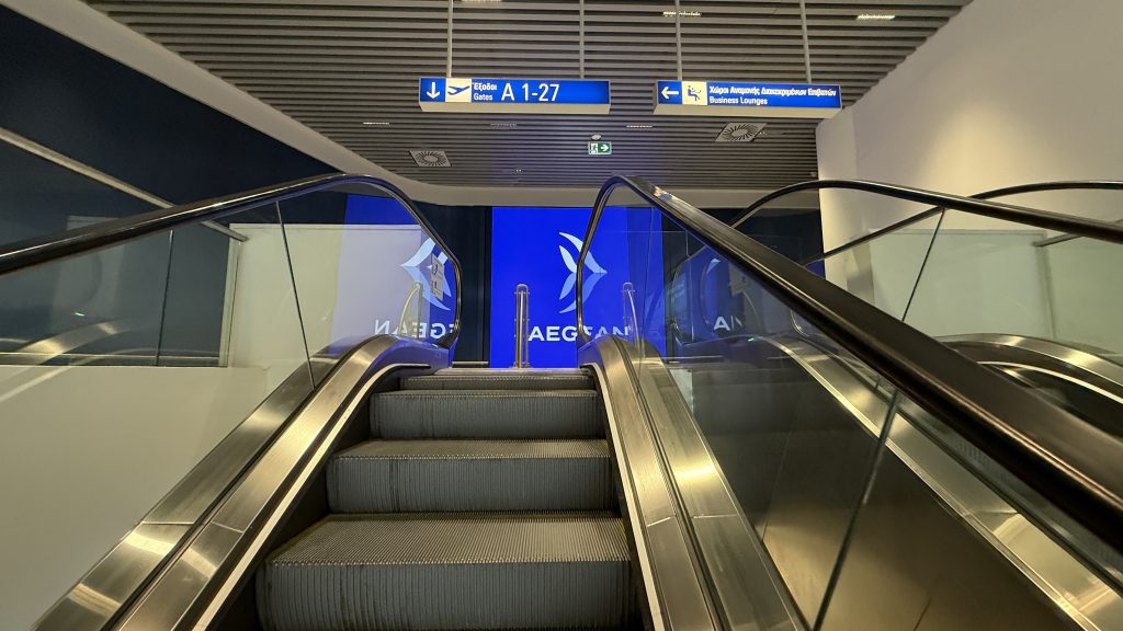 Aegean Airbus A321neo Business Lounge
