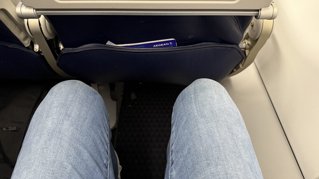 Aegean Airbus A320neo Beinfreiheit
