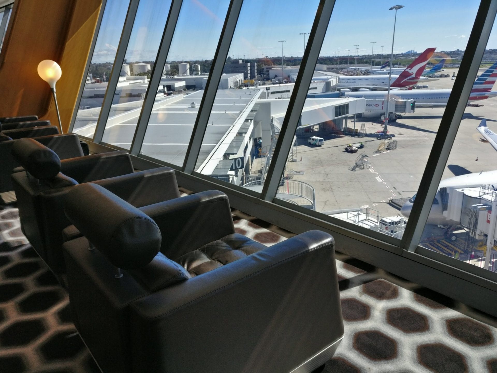 Qantas First Class Lounge Sydney