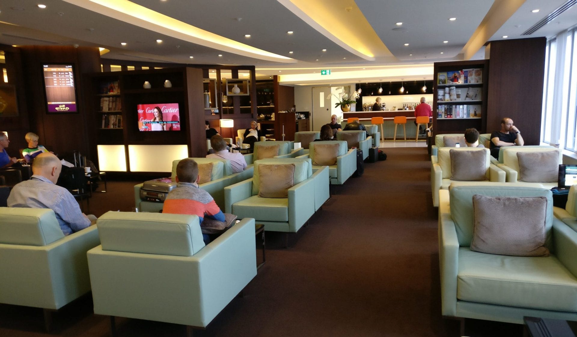 Etihad Lounge Sydney Ausstattung