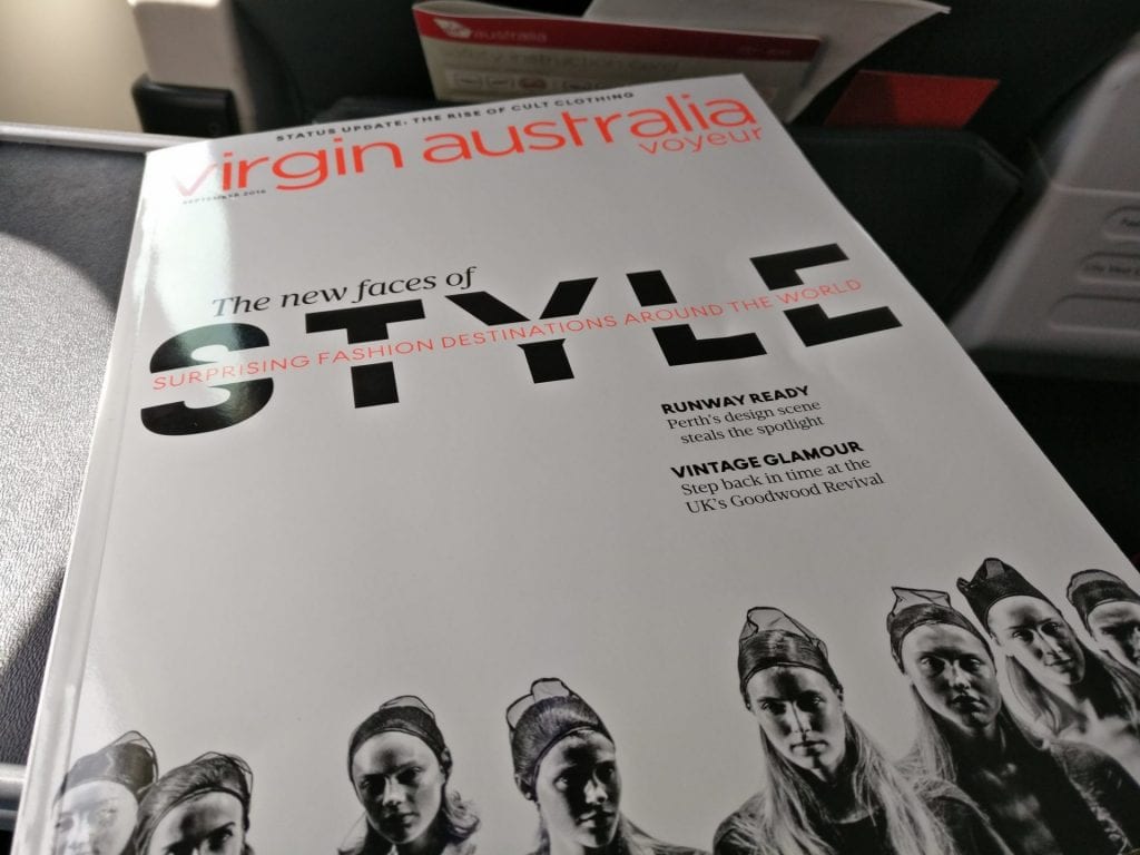 Virgin Australia Domestic Business Class Magazine