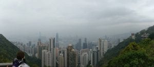 Hong Kong Aussicht Victoria Peak