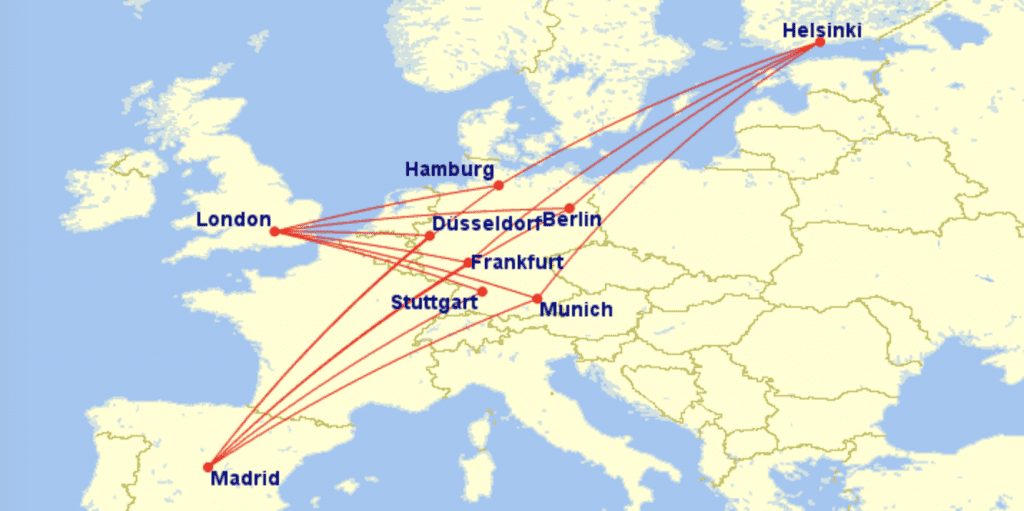 oneworld Partner Flüge nach Deutschland