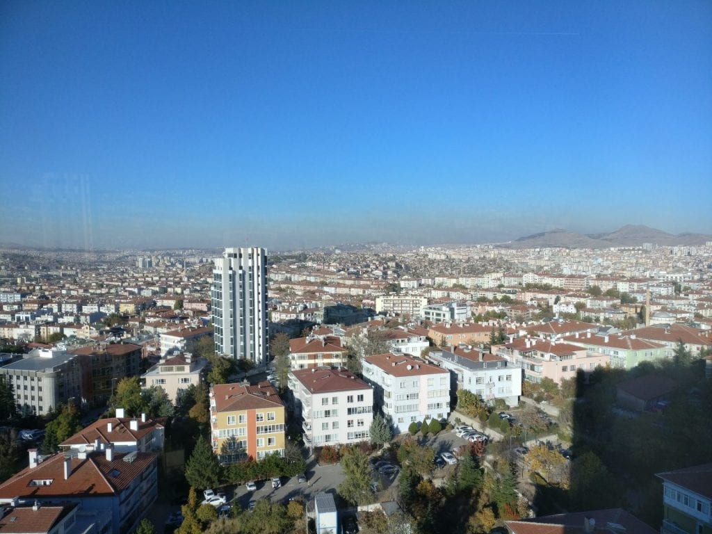 Hilton Ankara Excecutive Lounge View