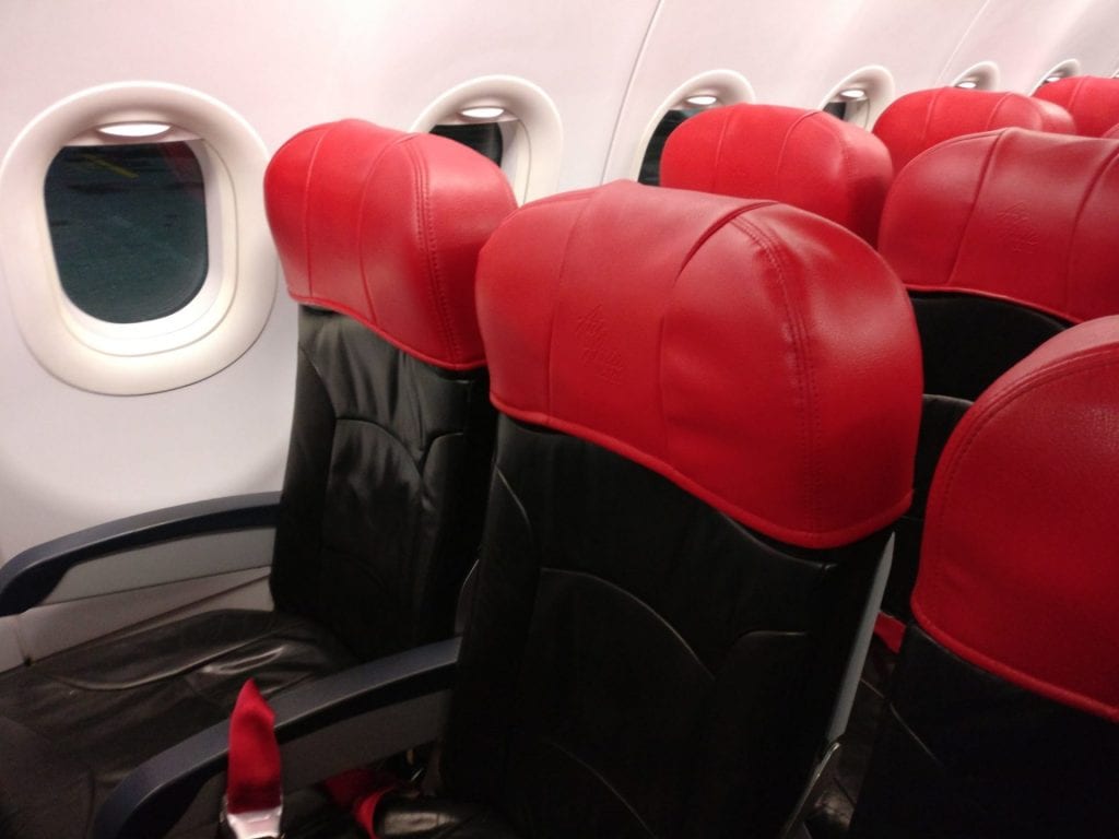 Air Asia Airbus A320 Seating