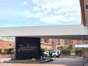 Radisson Bogota Airport Eingang