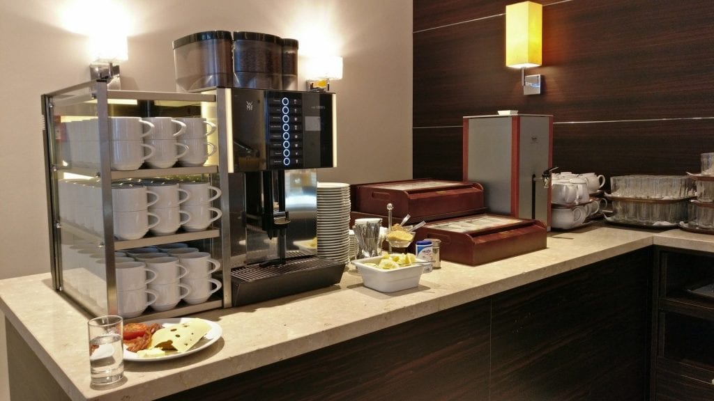Hotel Pullman Dresden Newa Frühstück Buffet Kaffee
