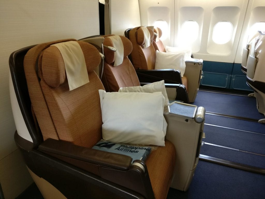 Philippine Airlines Business Class Airbus A340 Seating