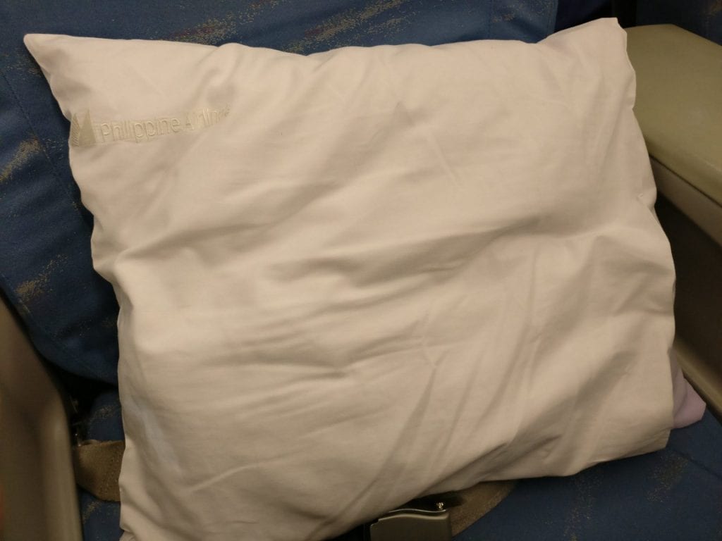 Philippine Airlines regional Business Class Pillow