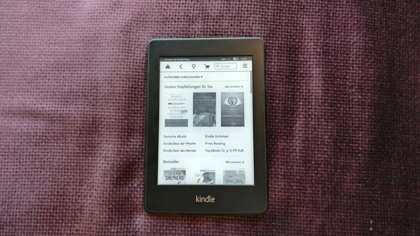 Reisessentials Der beste eBook Reader auf Reisen reisetopia