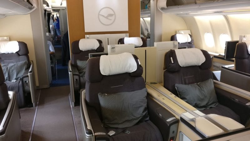 Lufthansa First Class Wird Auf Strecken In Den Mittleren
