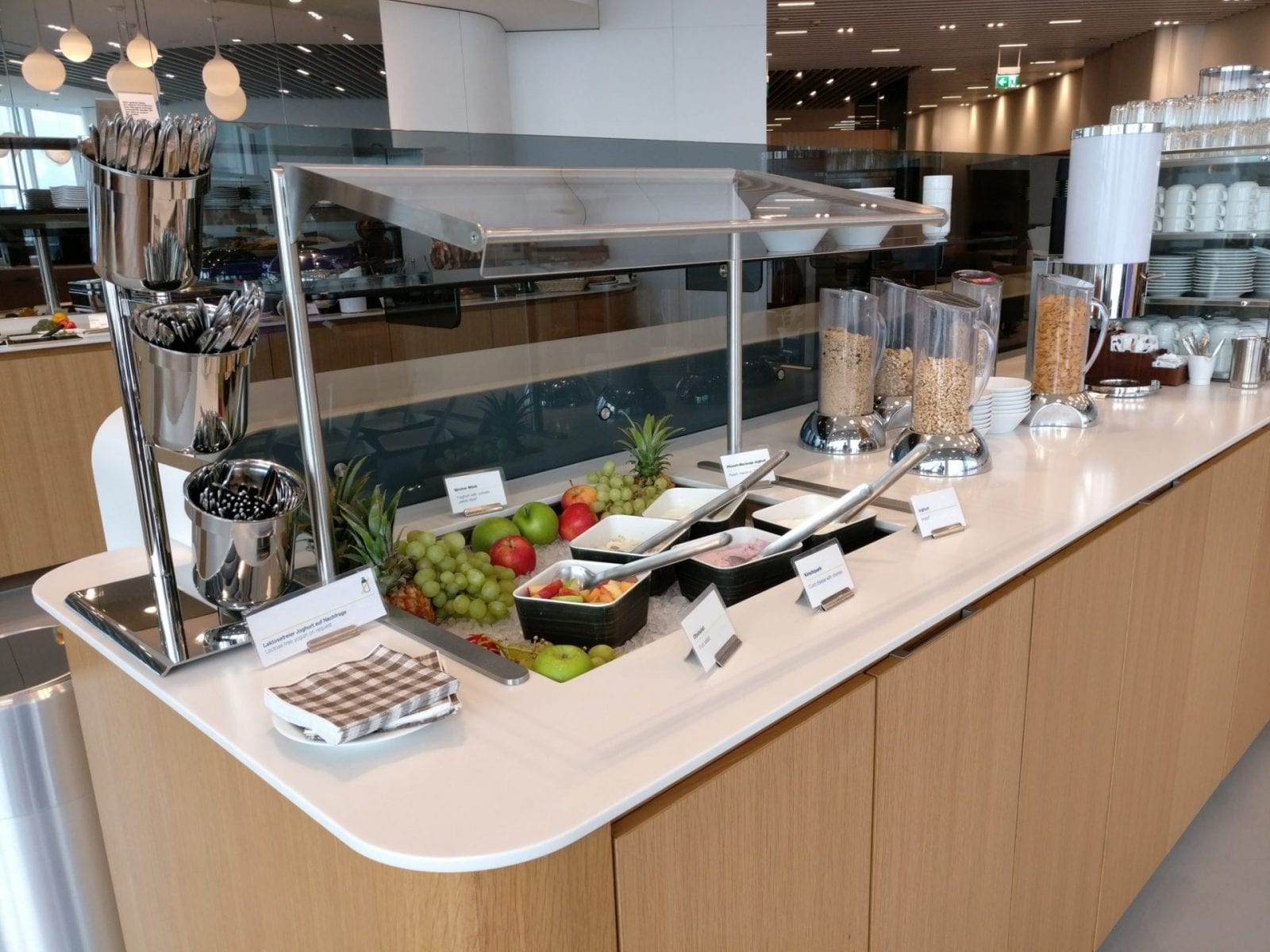 Review Lufthansa Senator Lounge München L11