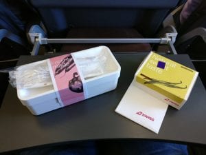 Swiss Economy Class Verpflegung