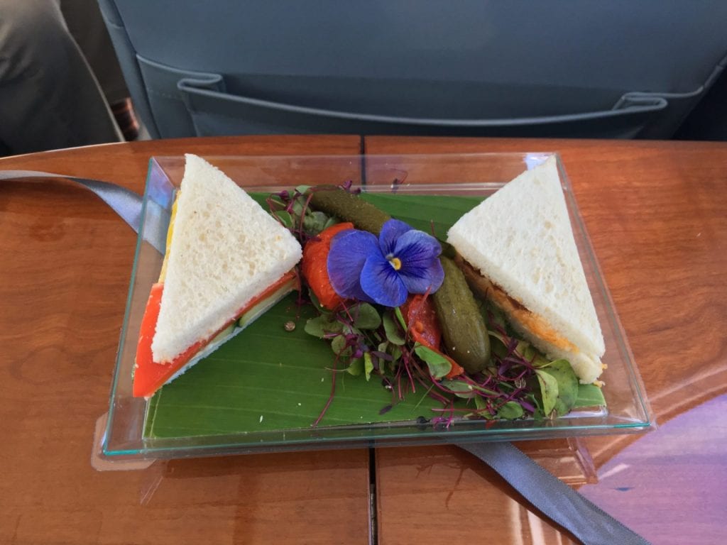 private jet sandwich