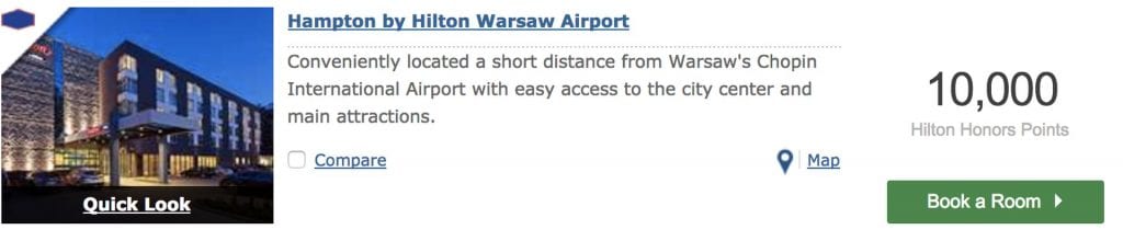 Hampton by Hilton Warsaw Airport Punkteeinlösung