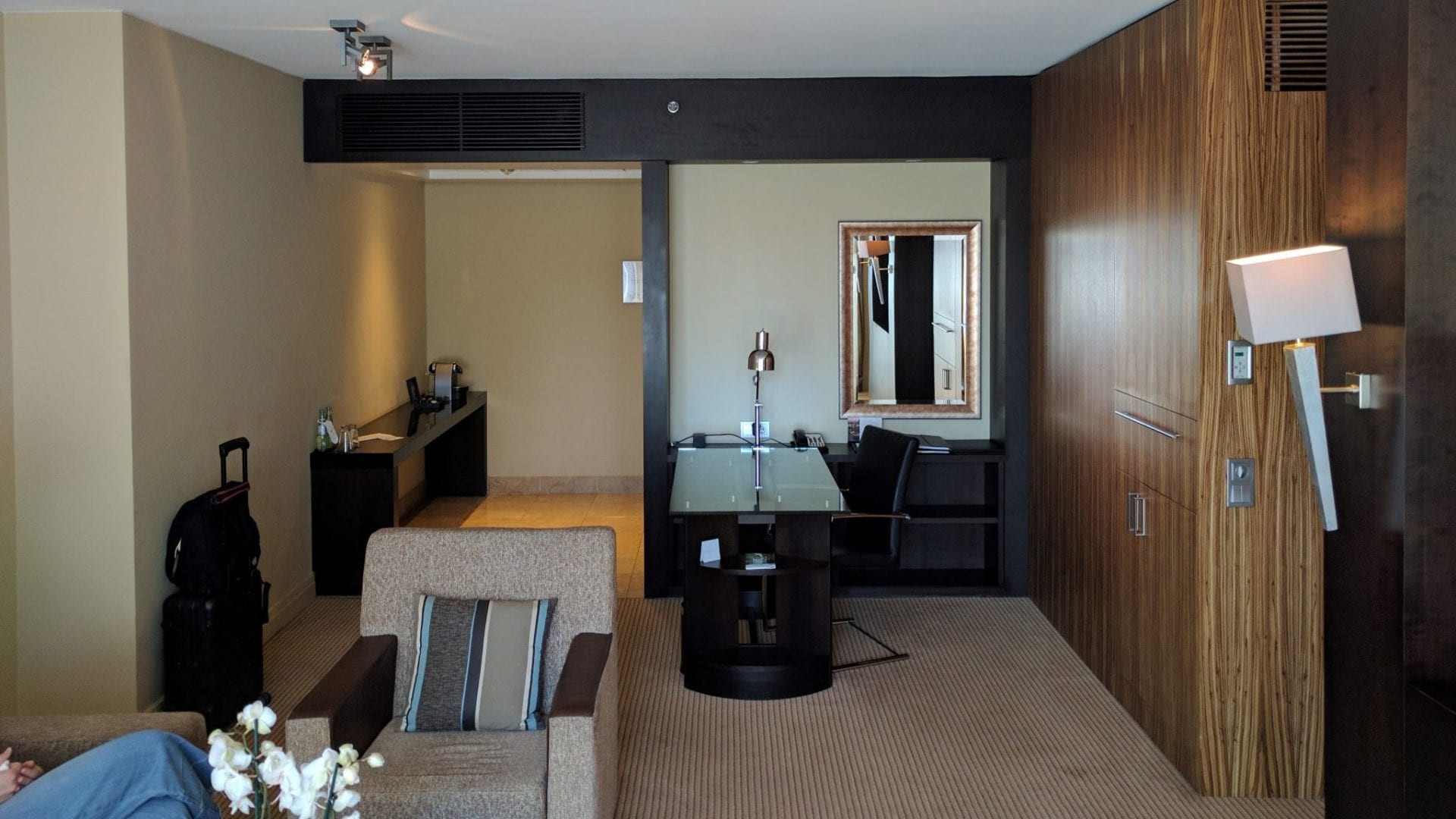 InterContinental Düsseldorf Executive Suite Wohnbereich