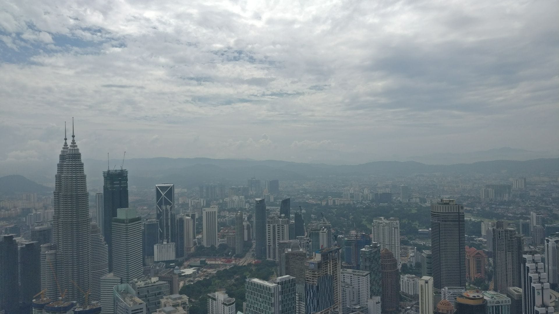 Kuala Lumpur Aussicht Menara Tower