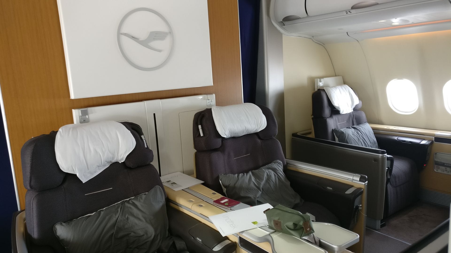Lufthansa First Class Cabin 4