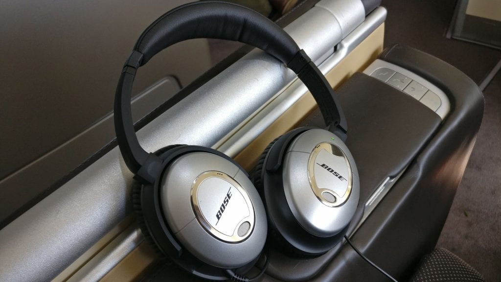 Lufthansa First Class Headphones