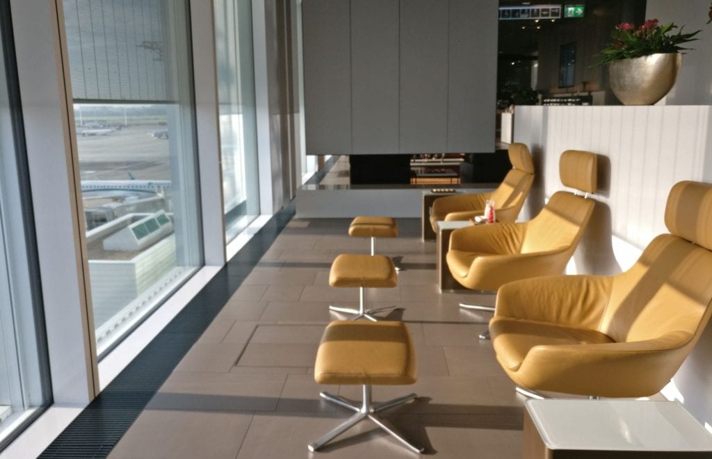 Lufthansa First Class Lounge Munich Seating 11