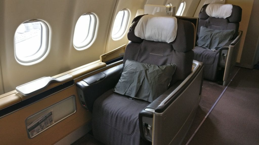 Lufthansa First Class Seat 2