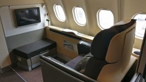 Lufthansa First Class Seat