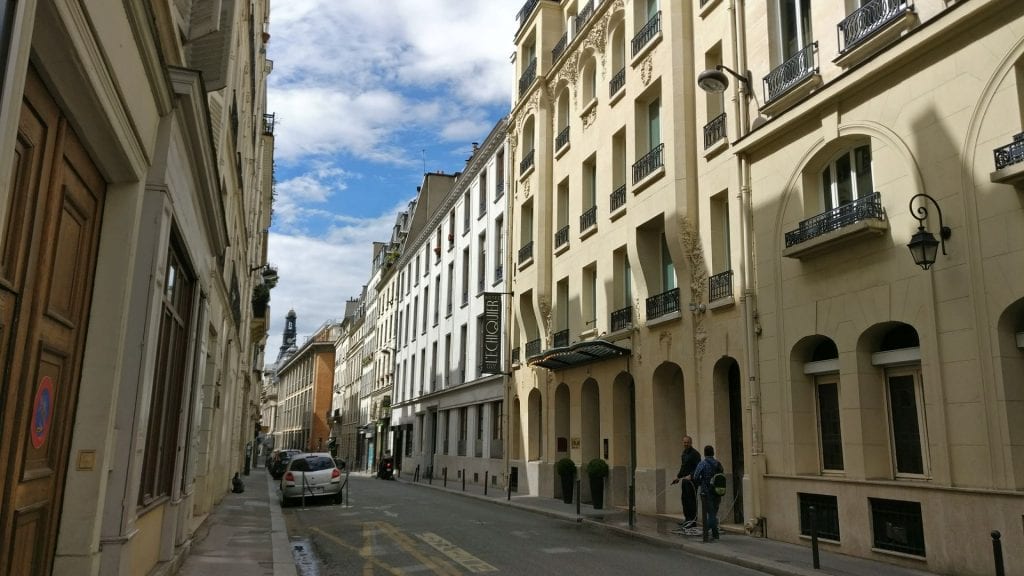 M Gallery L Echiquier Opera Paris Lage Straße