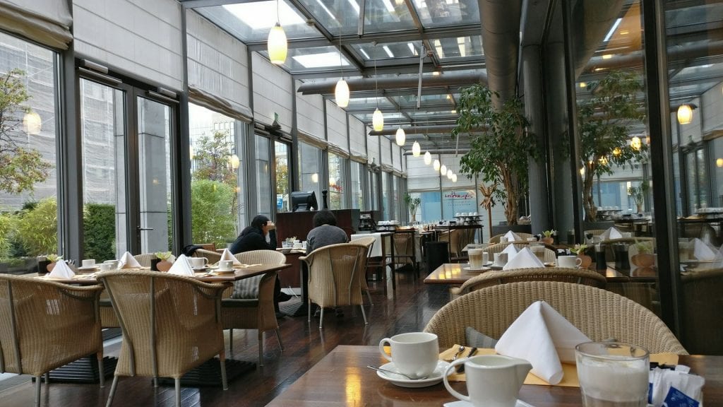 intercontinental frankfurt frühstück wintergarten