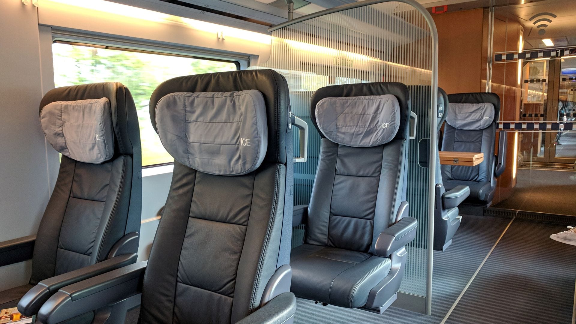 DB Bahn ICE 3 Velaro D 1. Klasse Sitze