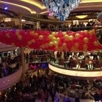 Kreuzfahrtschiff Majestic Princess Ballonparty