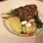 Kreuzfahrtschiff Majestic Princess Lammkeule mit Kartoffelpüree