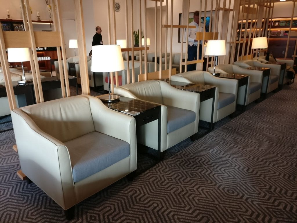 Singapore Airlines Lounge London Heathrow Seating 6