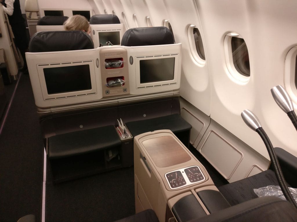 Turkish Airlines Business Class Airbus A330 Seat