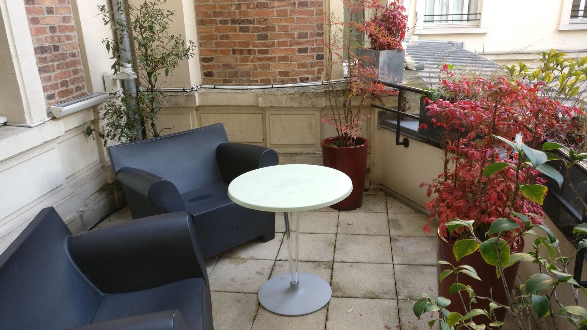 ÎnterContinetal Paris Avenue Marceau Terrasse