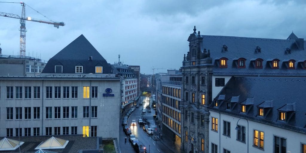 Hilton Köln Ausblick