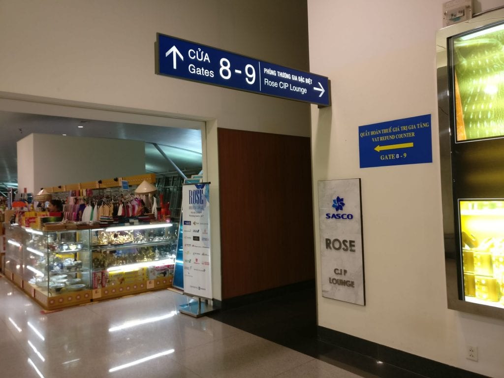 Rose Lounge Saigon Entrance
