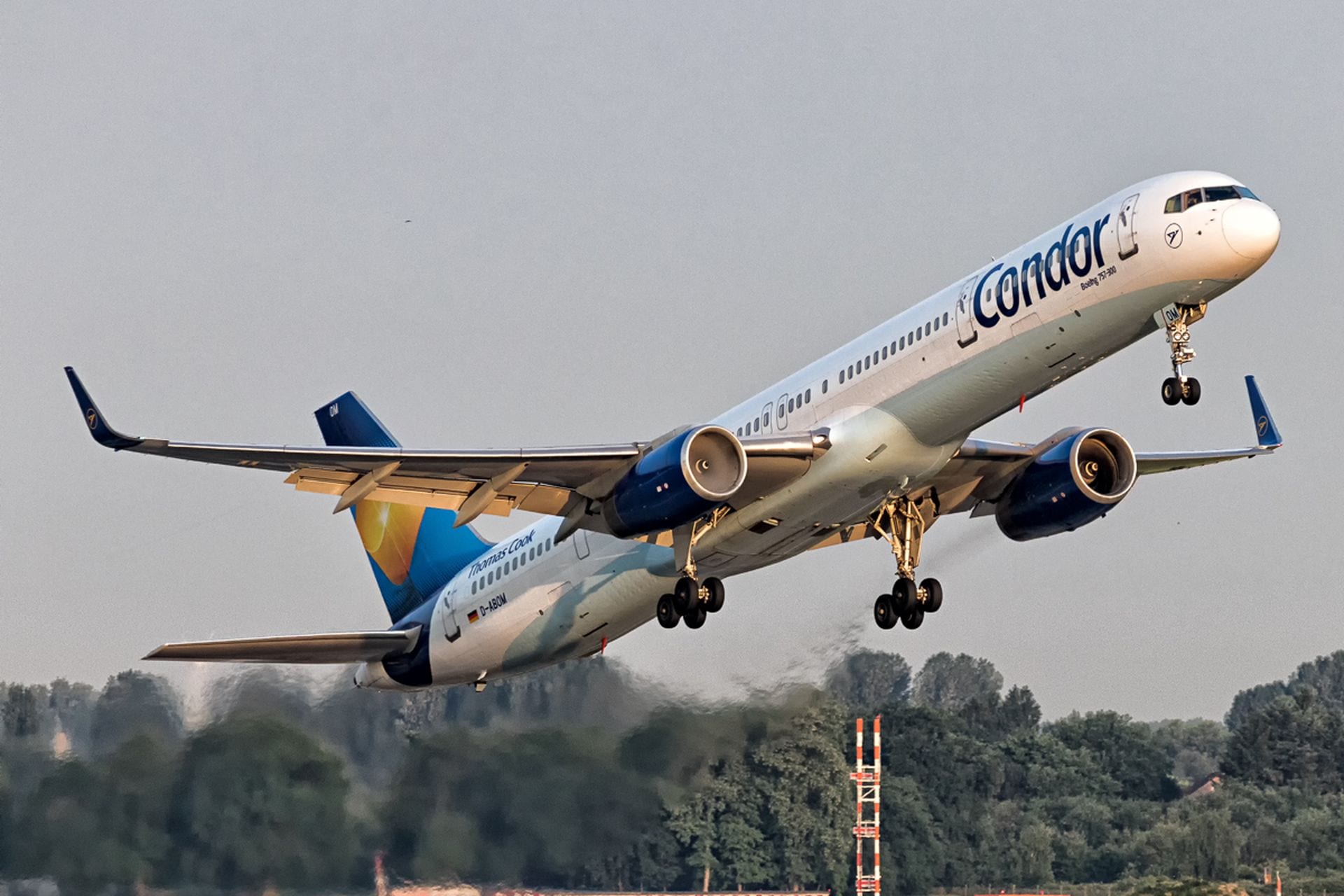 Condor Boeing 757 Start