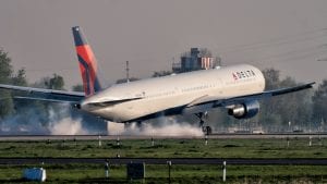 Delta Boeing 767 Landung