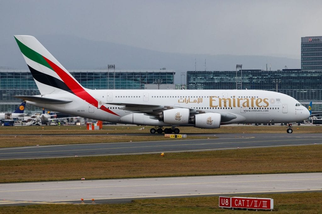 Emirates Sitzplatzreservierung