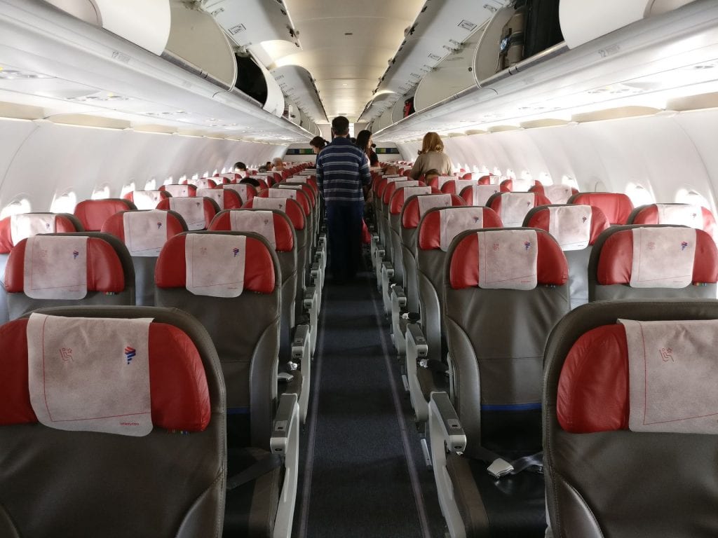 LATAM Economy Class Airbus A320 Seating