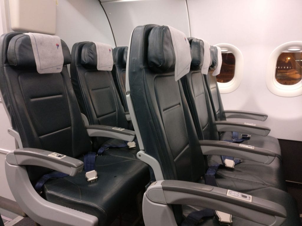 LATAM Economy Class Airbus A320 Seating 4