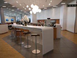 Lufthansa Business Lounge London Seating 8