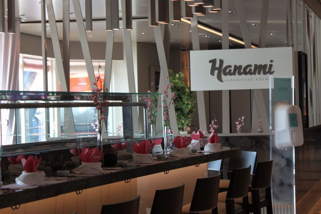 Mein Schiff 4 Hanami (japanisches Spezilitätenrestaurant gegen Aufpreis)